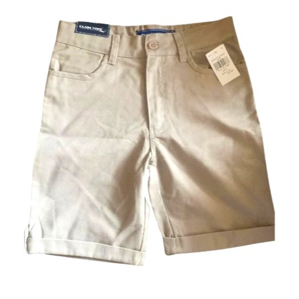 NWT- CLASSTIME GIRLS UNIFORM SHORTS SIZE -8